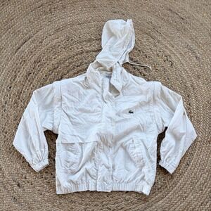 Vintage VTG 1989-1993 Izod X Lacoste Windbreaker Jacket Women's Size Large
